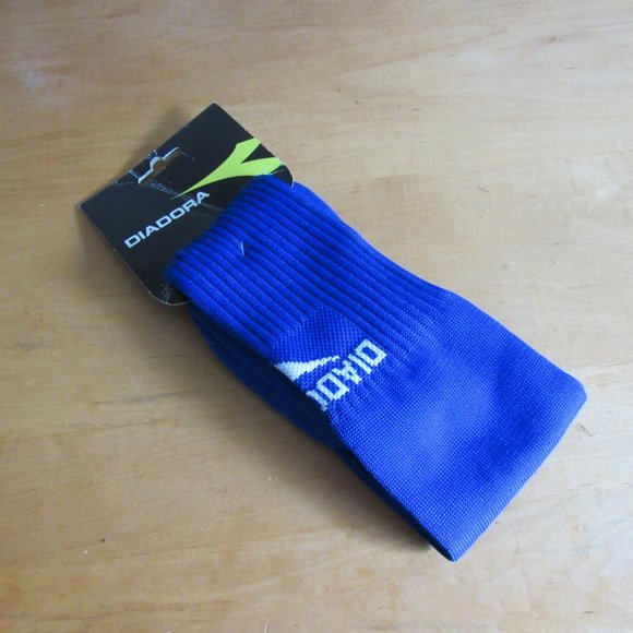 New/Old Stock Italian Diadora Blu M Mens Socks - Picture 3 of 3